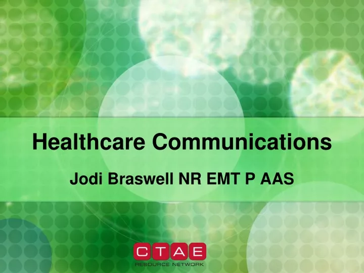 healthcare communications