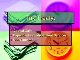 Tax Treaty: