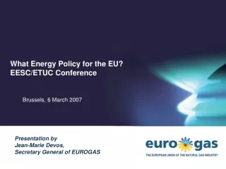 What Energy Policy for the EU? EESC/ETUC Conference