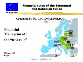 Financial rules of the Structural and Cohesion Funds