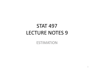 STAT 497 LECTURE NOTES 9