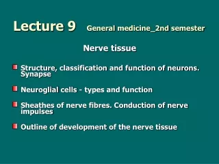 Lecture  9	   General medicine _2nd  semester