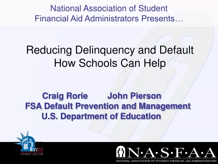 reducing delinquency and default how schools