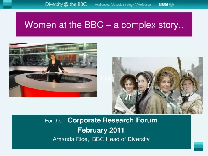 women at the bbc a complex story