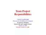 Effective Team Management in OO Software Development - slide 1