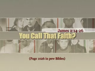 You Call That Faith?