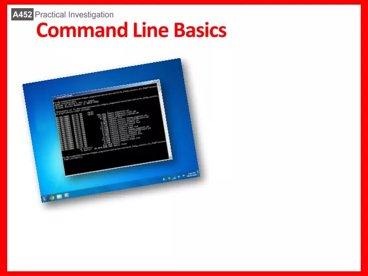 command line basics