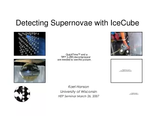 Detecting Supernovae with IceCube