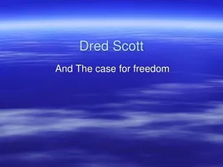 Dred Scott