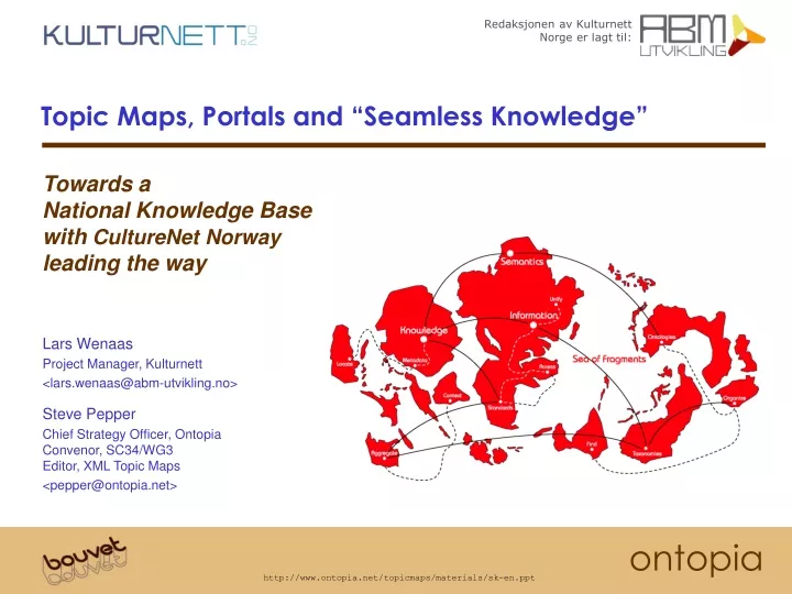 topic maps portals and seamless knowledge