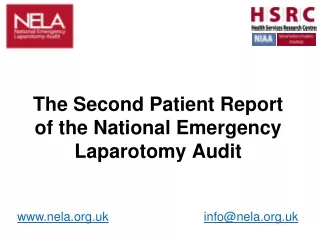 The Second Patient Report of the National Emergency Laparotomy Audit