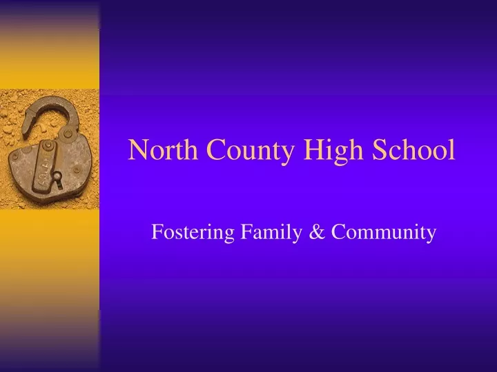 north county high school