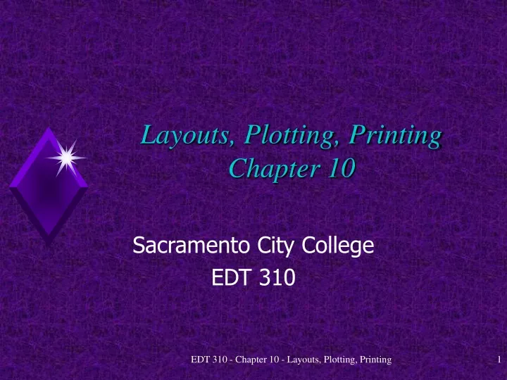 layouts plotting printing chapter 10