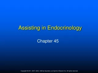 Assisting in Endocrinology