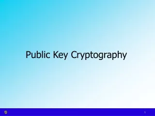 Public Key Cryptography