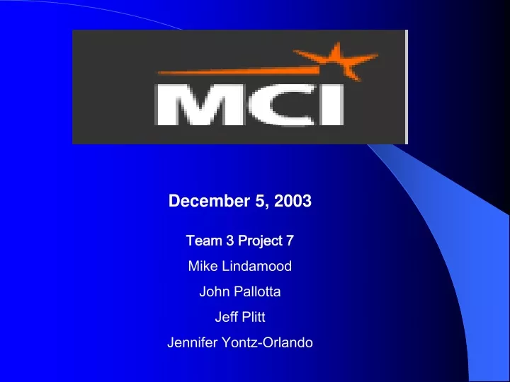 december 5 2003