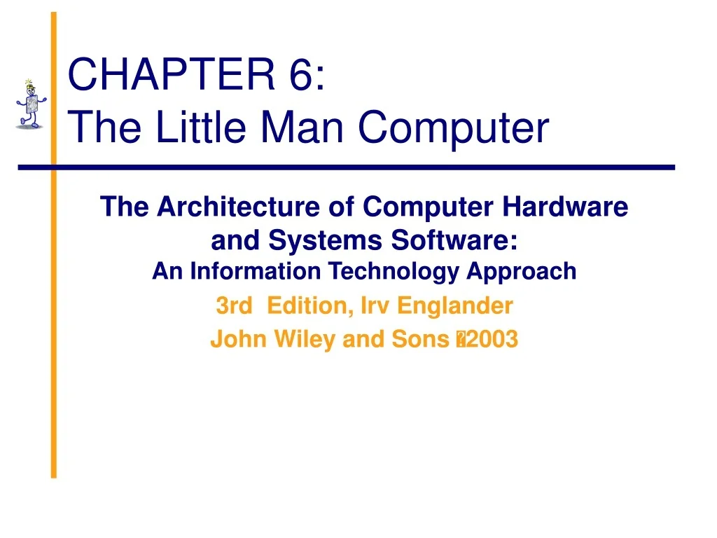 PPT - Little Man Computer: Data, Instructions, and Operations ...