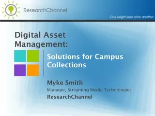Digital Asset Management: