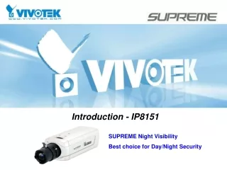 Introduction - IP8151