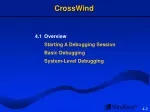 CrossWind Debugger: System-Level Debugging Tool - slide 1