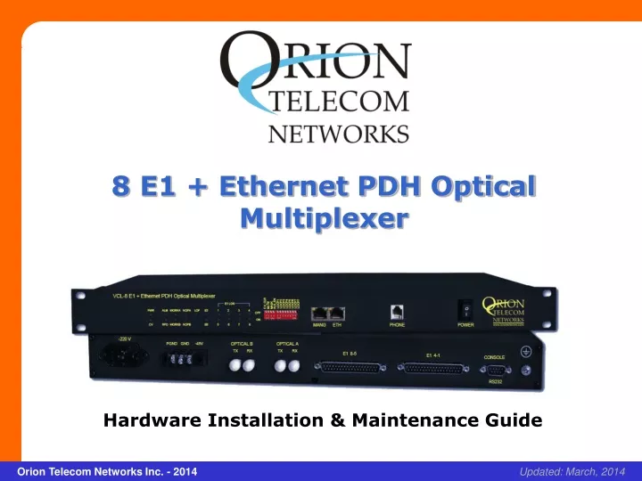 8 e1 ethernet pdh optical multiplexer