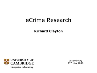 eCrime Research