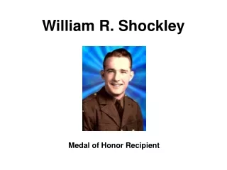 William R. Shockley