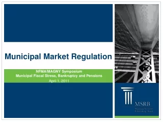 Municipal Market Regulation
