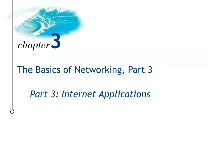 the basics of networking part 3
