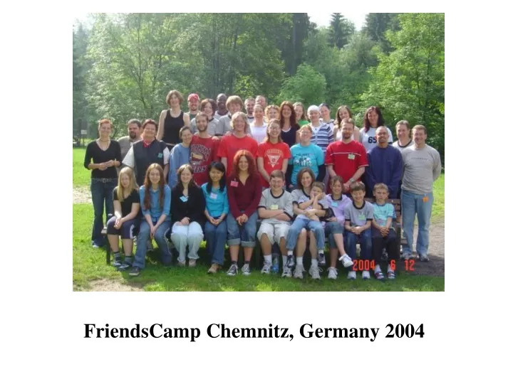 friendscamp chemnitz germany 2004
