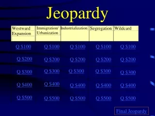 Jeopardy