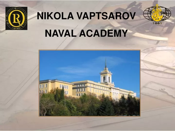 nikola vaptsarov naval academy
