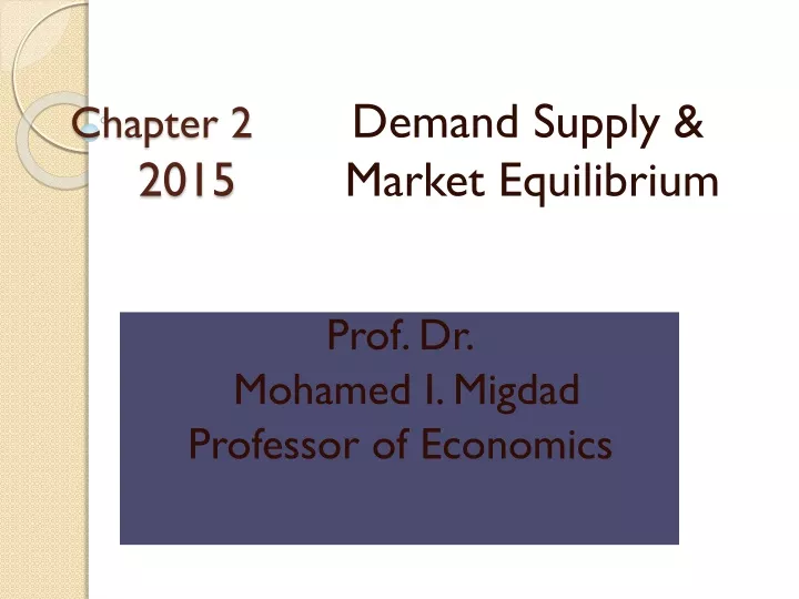 chapter 2 demand supply 2015 market equilibrium