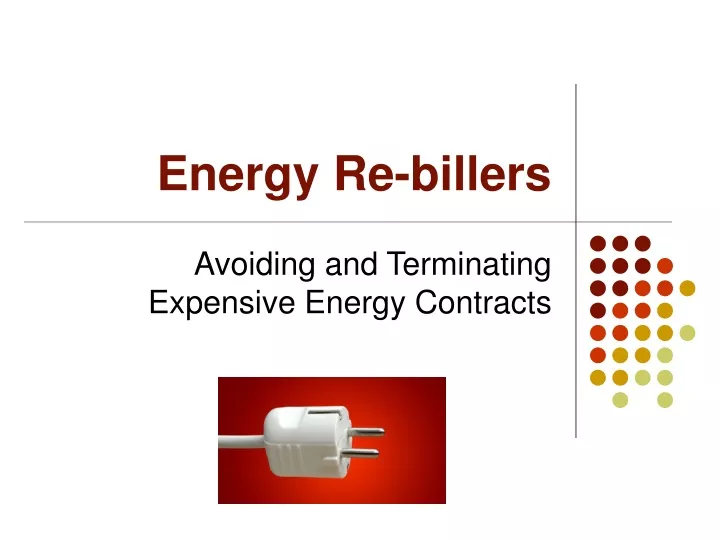energy re billers