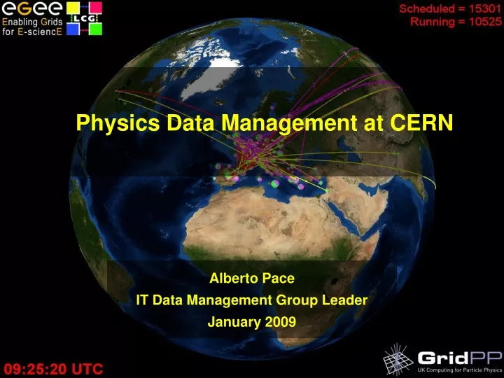 physics data management at cern