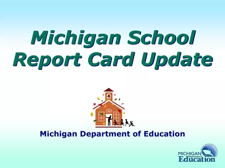 michigan school report card update
