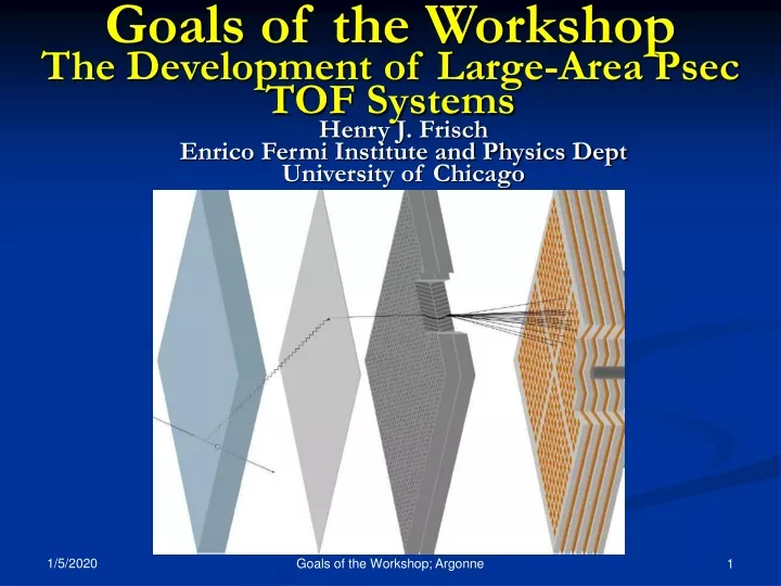goals of the workshop the development of large area psec tof systems