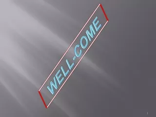 WELL-COME