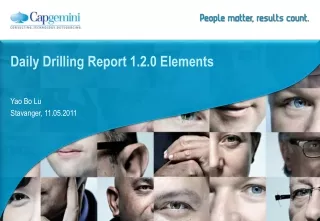 Daily Drilling Report 1.2.0 Elements