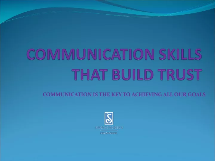 communication skills that build trust