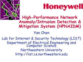 High-Performance Network Anomaly/Intrusion Detection &amp; Mitigation System (HPNAIDM)
