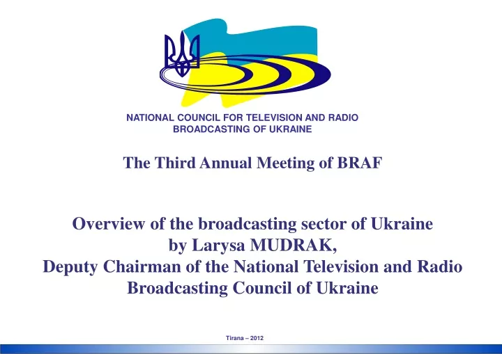 national council for television and radio