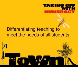 Differentiating teaching to meet the needs of all students