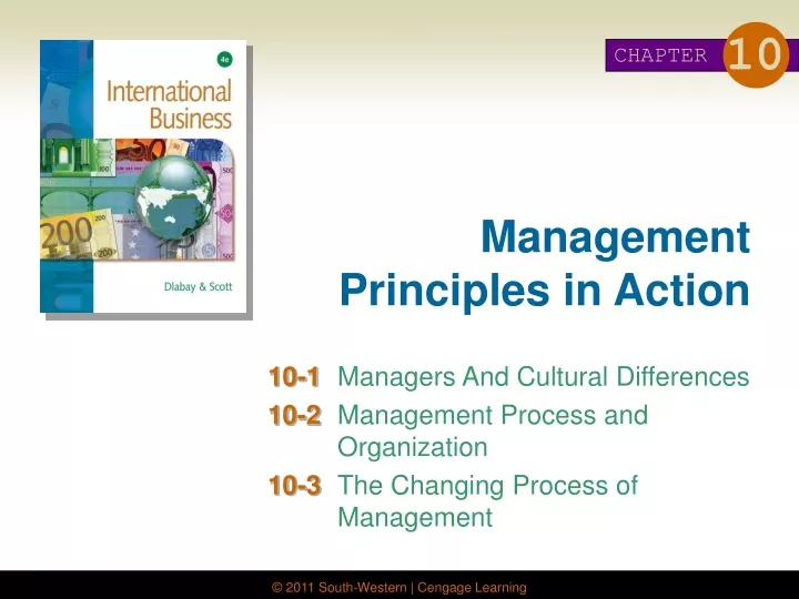 management principles in action