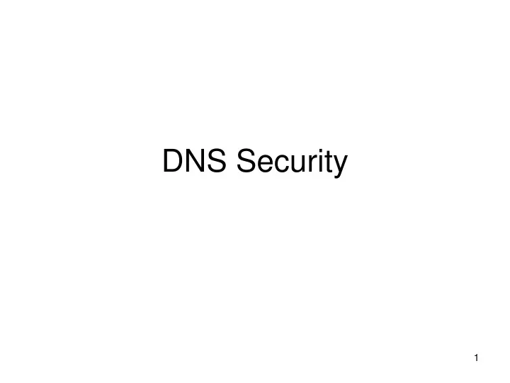 dns security