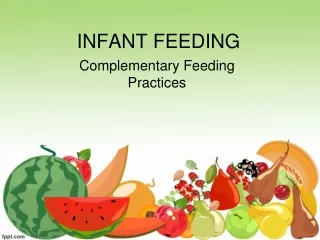 INFANT FEEDING