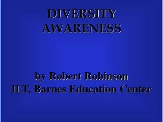 DIVERSITY AWARENESS