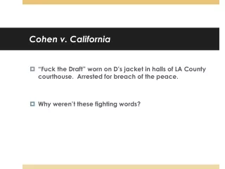 Cohen v. California