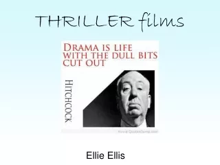 THRILLER films