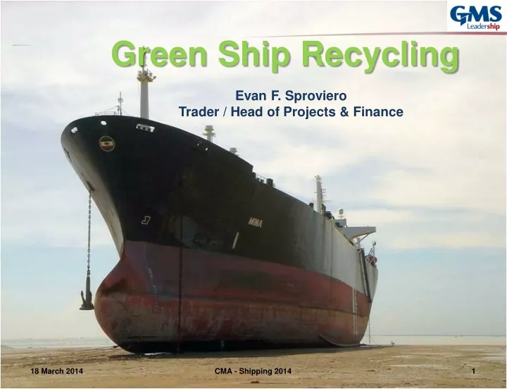 green ship recycling